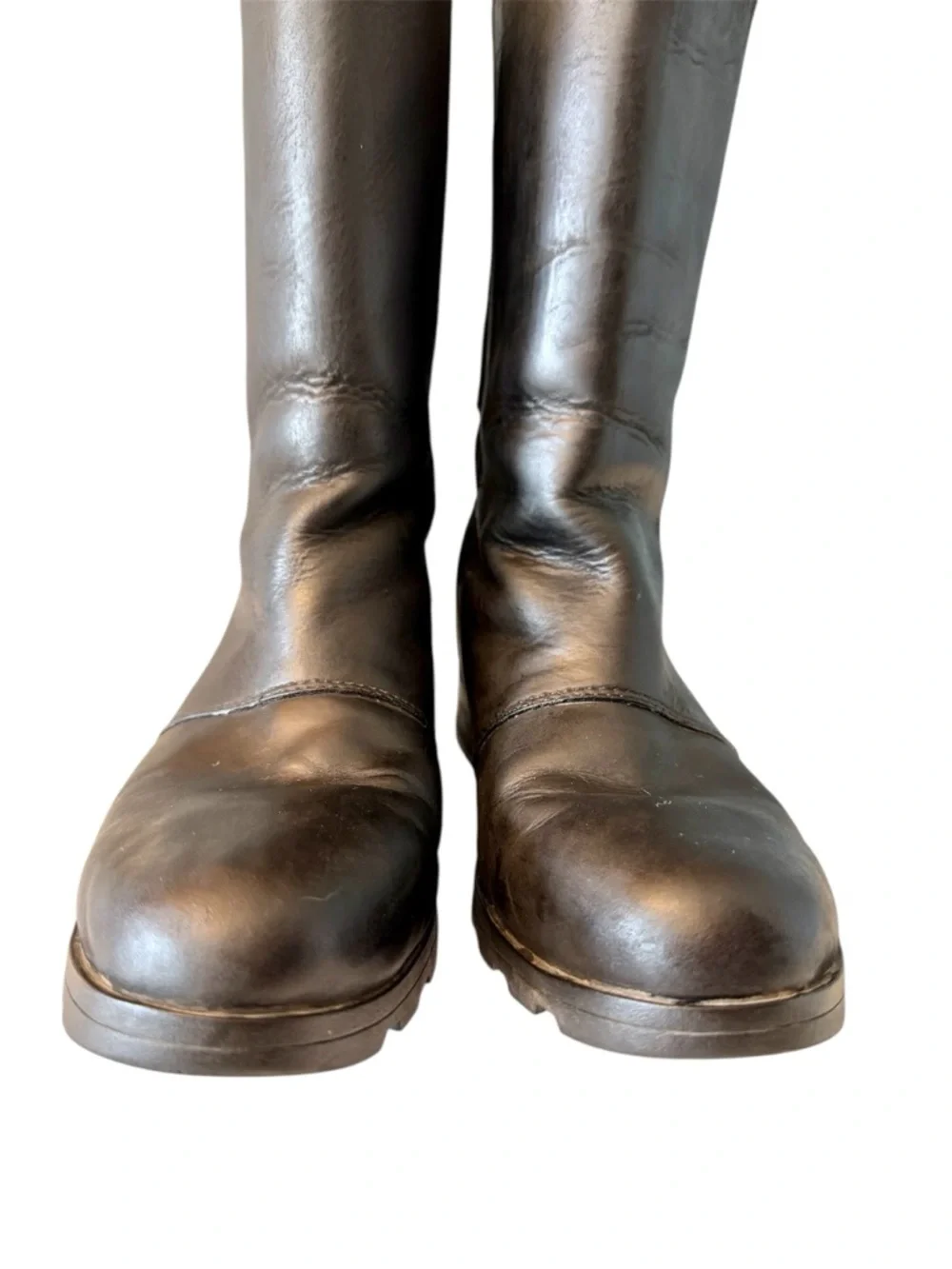 Sorel Emilie Waterproof Black Leather Women’s Boots Mid-calf Chelsea sz 9